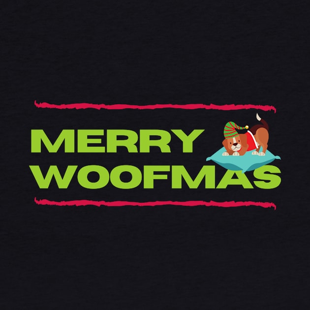 Merry woofmas christmas dog by Tecnofa